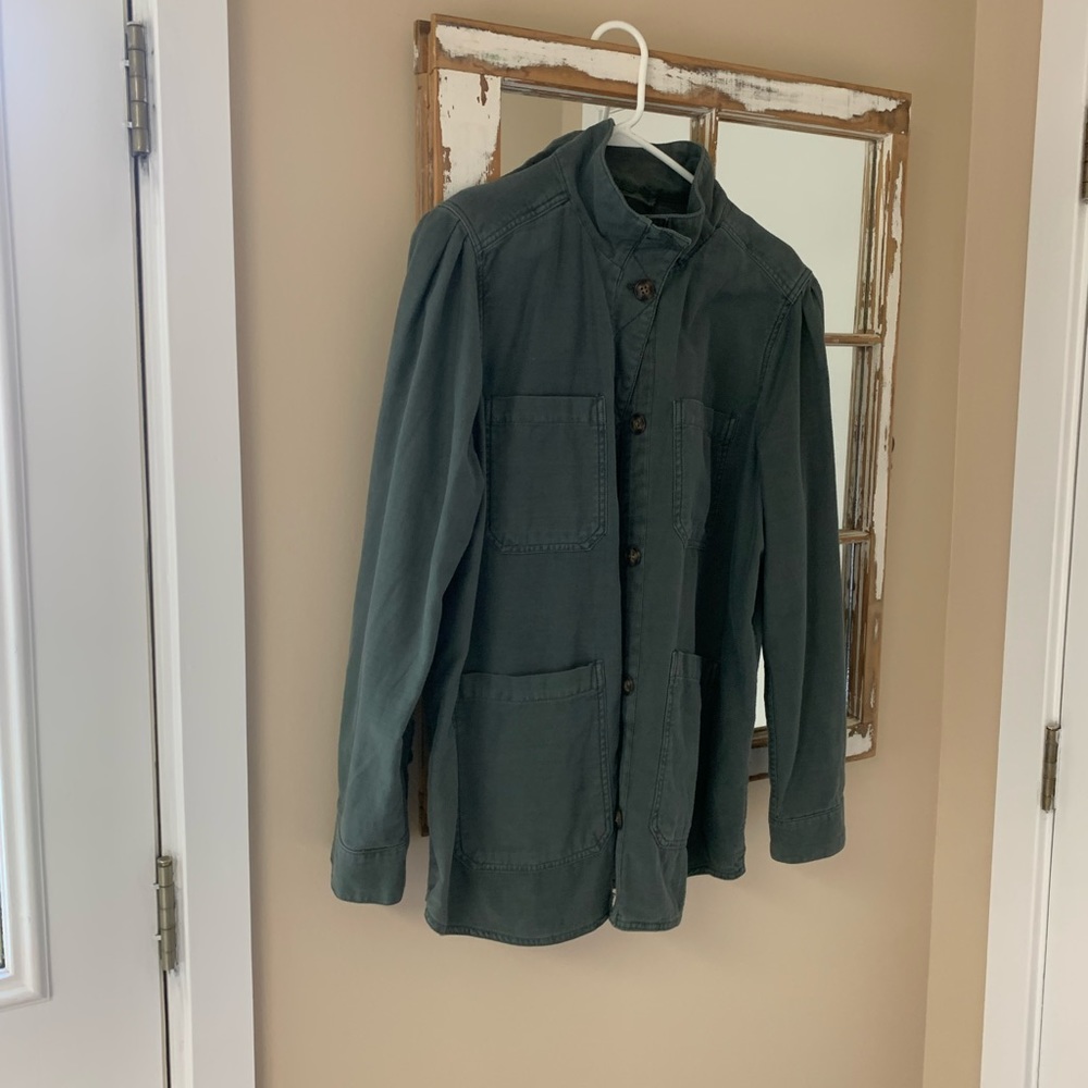 Gap olive green jacket size xl worn once